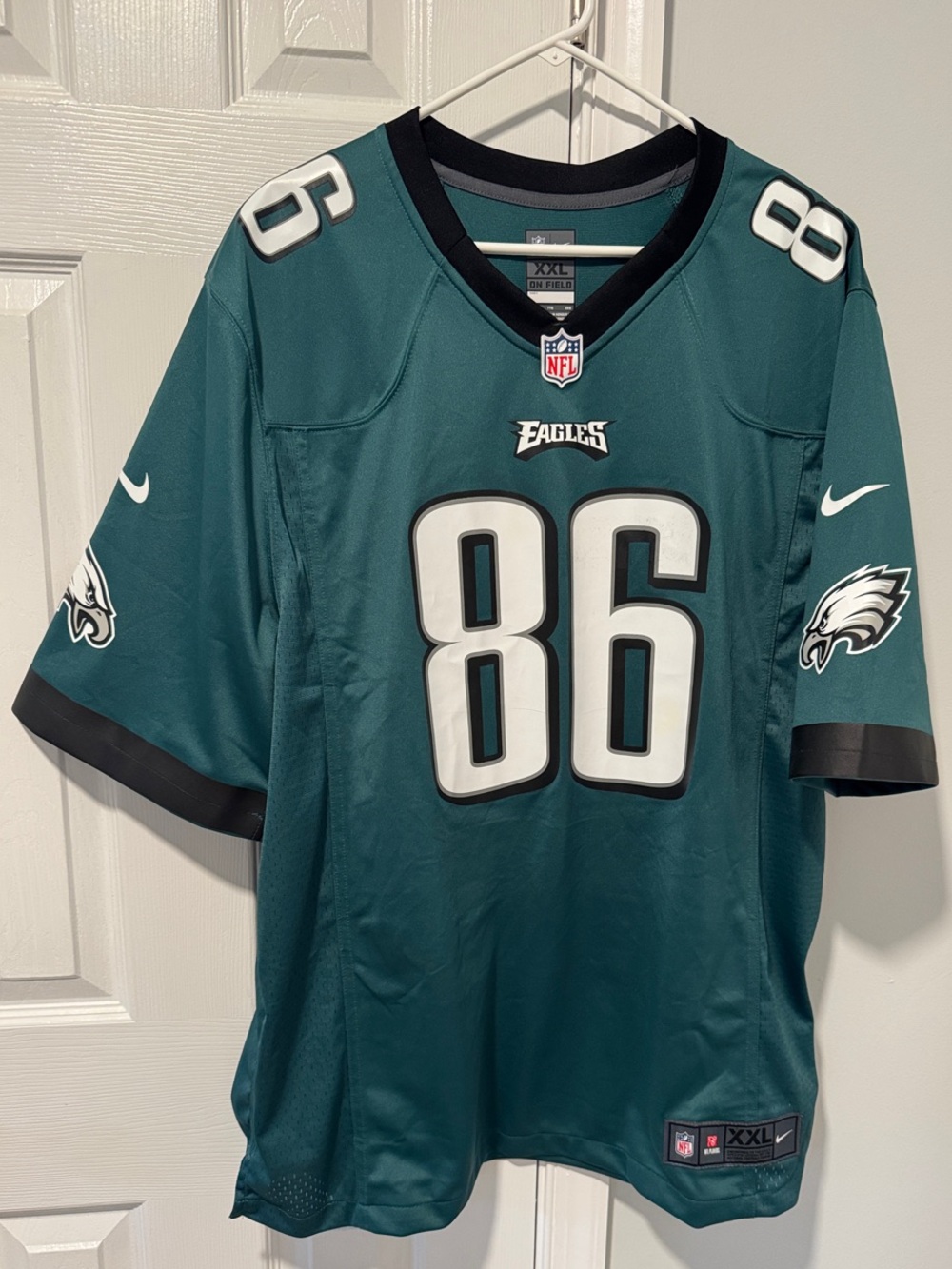 Nike Philadelphia Eagles #86 Green Men's Football Jersey
